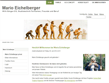 Tablet Screenshot of mario-eichelberger.de